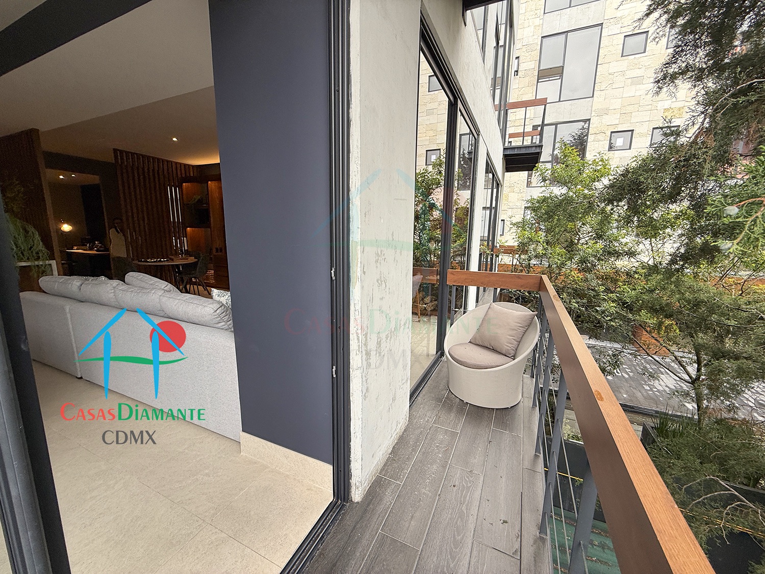 Desierto de los Leones Acanto BJA2 - Balcón 2